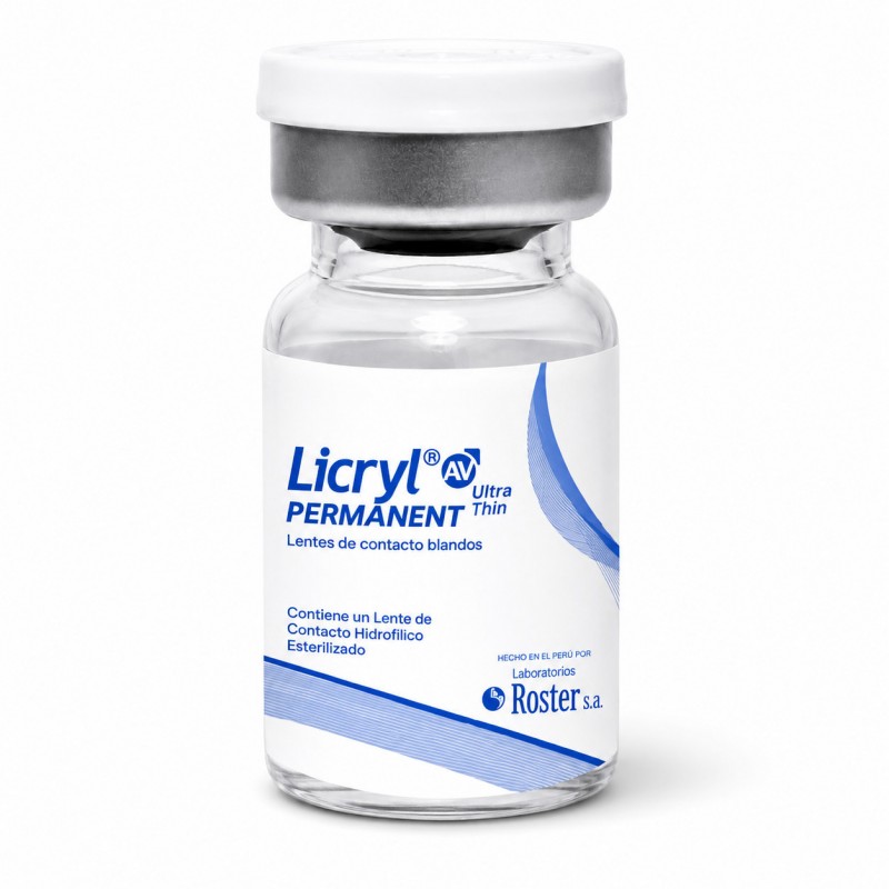Lentes de contacto Licryl Permanent AV Ultra Thin trimestral
